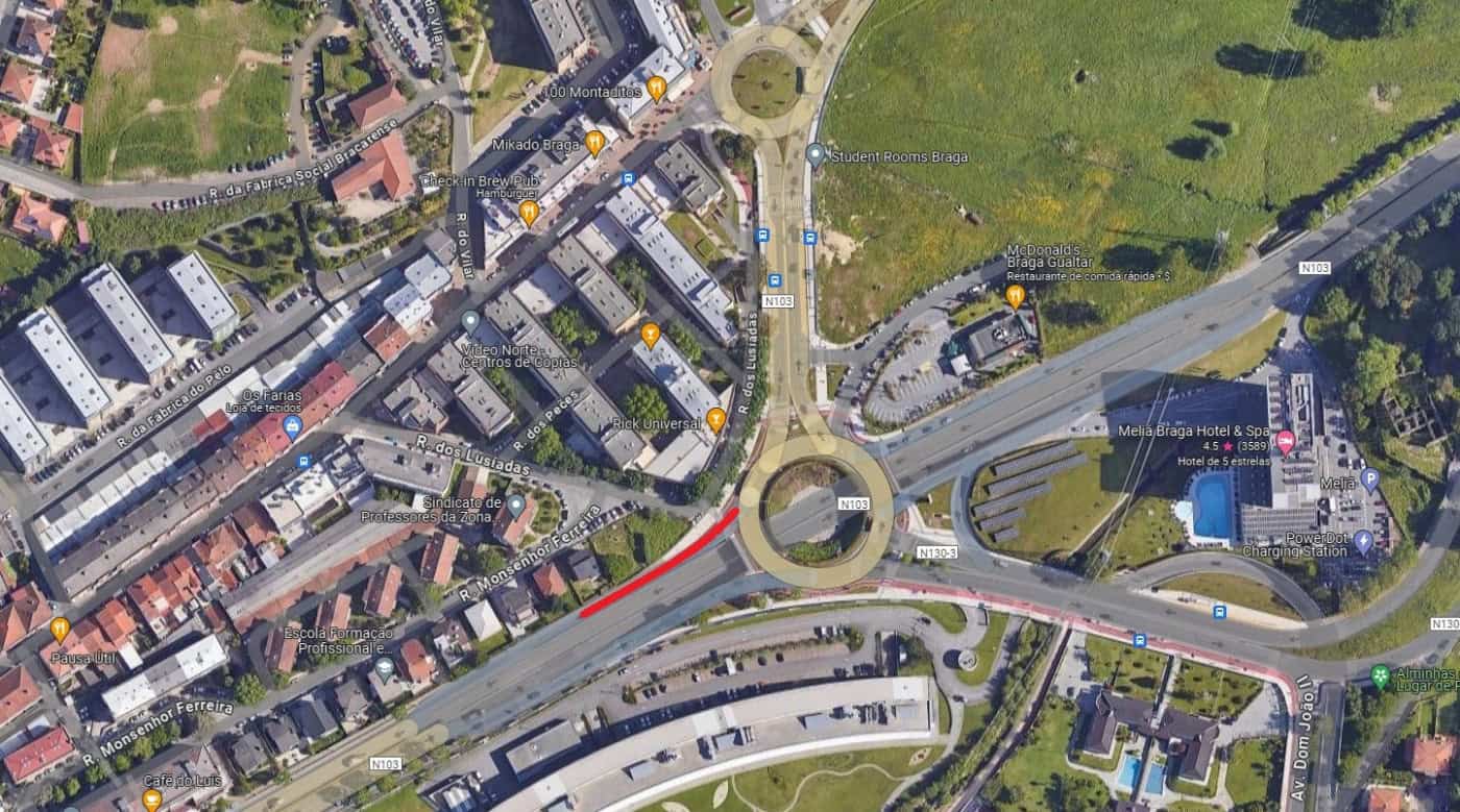 Trabalhos de manutenção impedem acesso à Av. João Paulo II na terça-feira