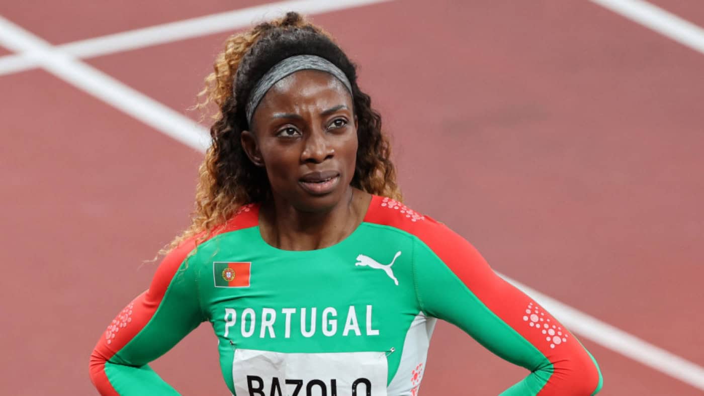 Atletismo. Lorène Bazolo de fora das meias-finais dos 100 metros