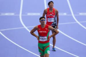 João Coelho 'cai' nas repescagens dos 400 metros em Paris2024 