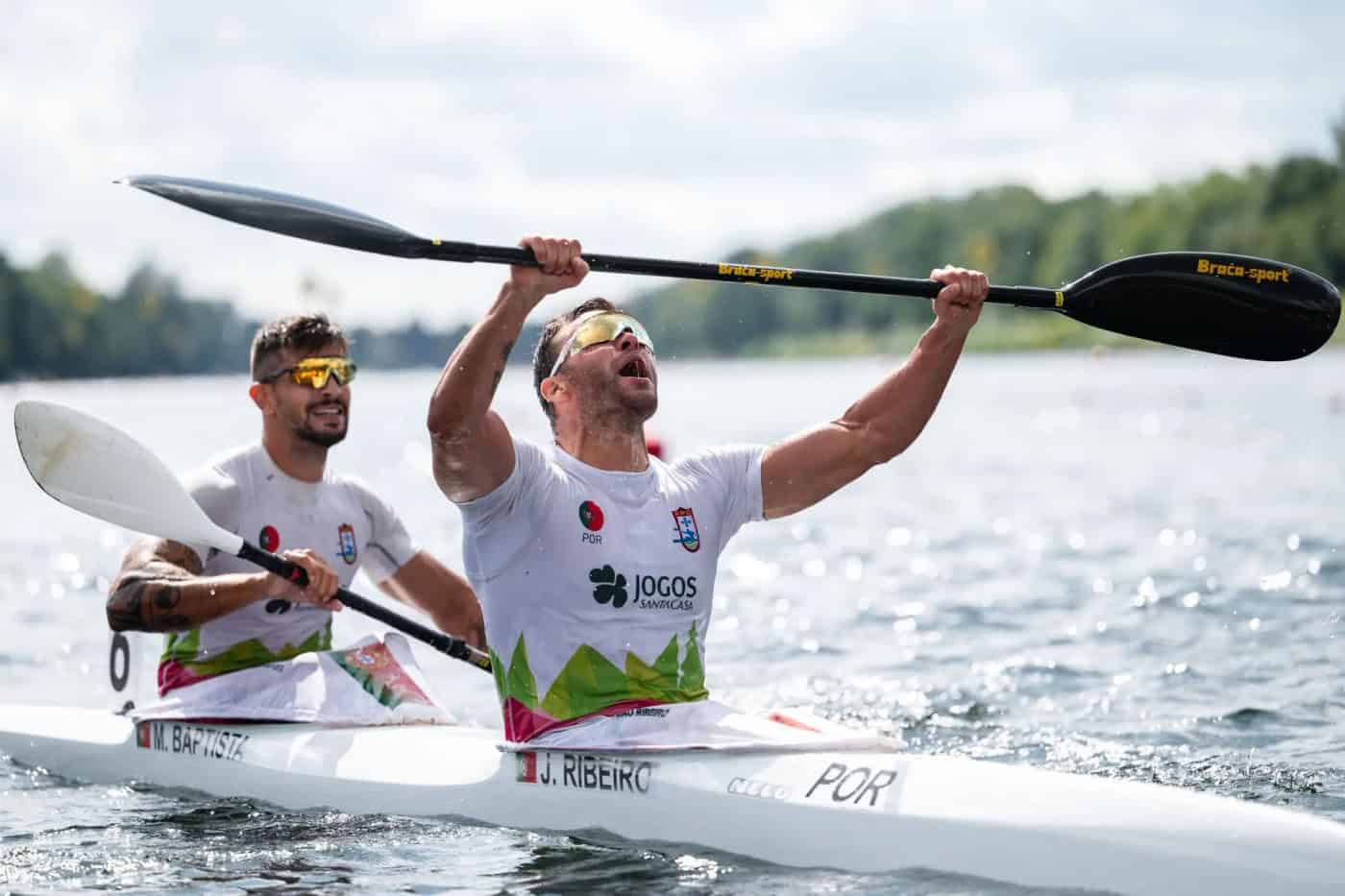 Paris2024. Canoístas João Ribeiro e Messias Baptista nas meias-finais de K2 500