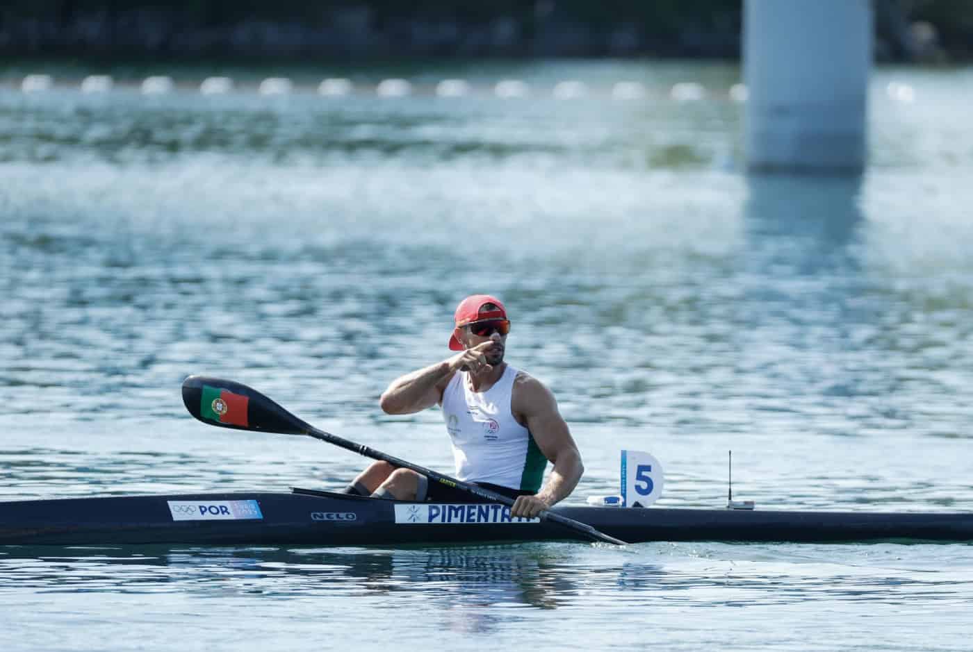 Fernando Pimenta termina em sexto na final K1 1.000 metros