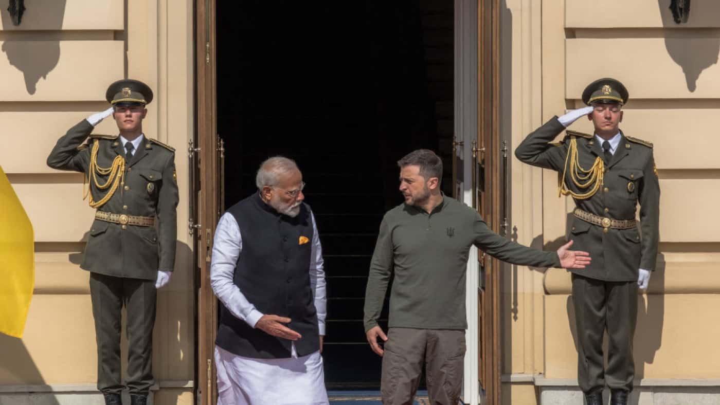 Ucrânia: Zelensky quer paz justa para Kiev e envolvimento da Índia no processo