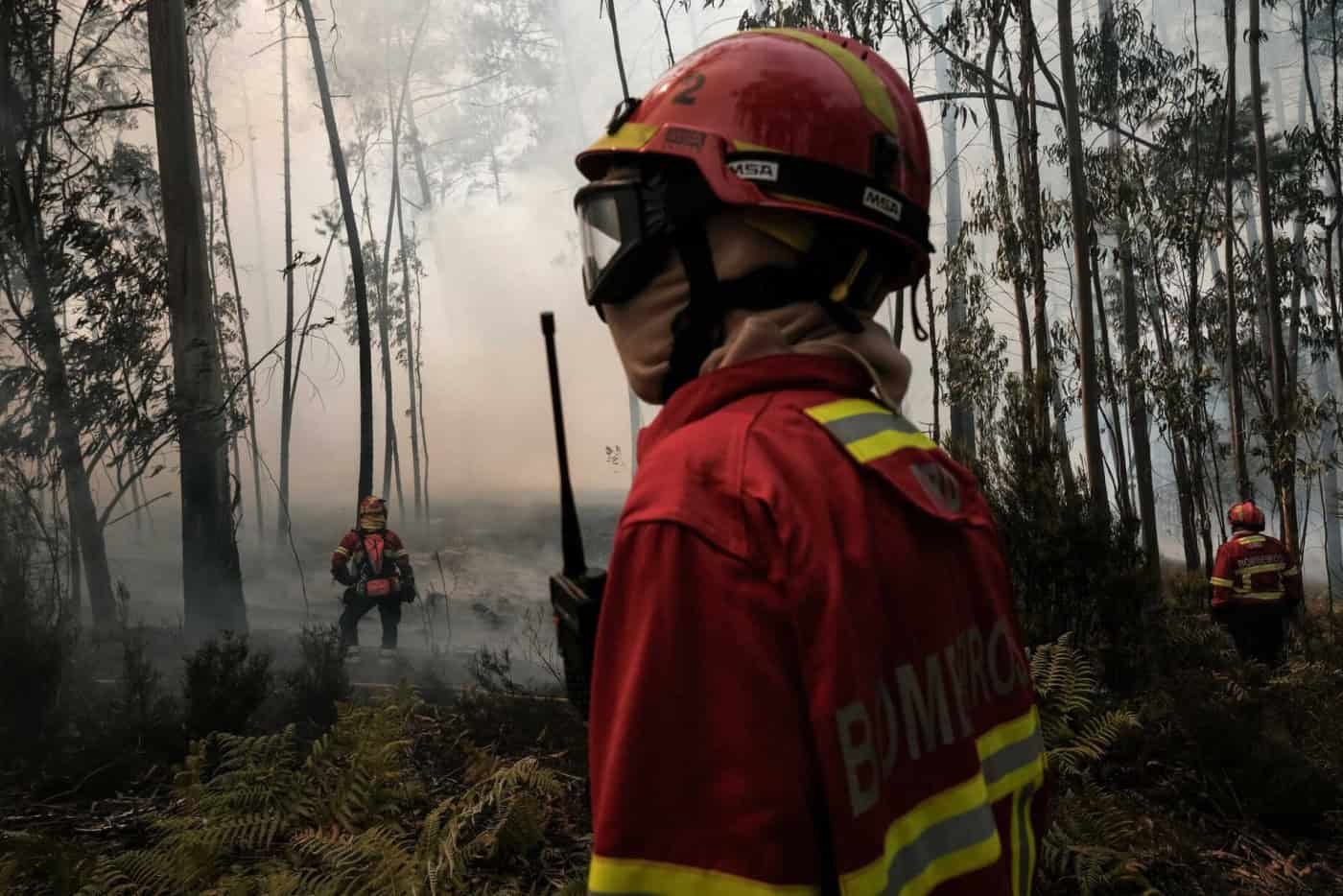 Portugal tem 13.700 bombeiros profissionais e é dos países da UE que menos investe contra fogos