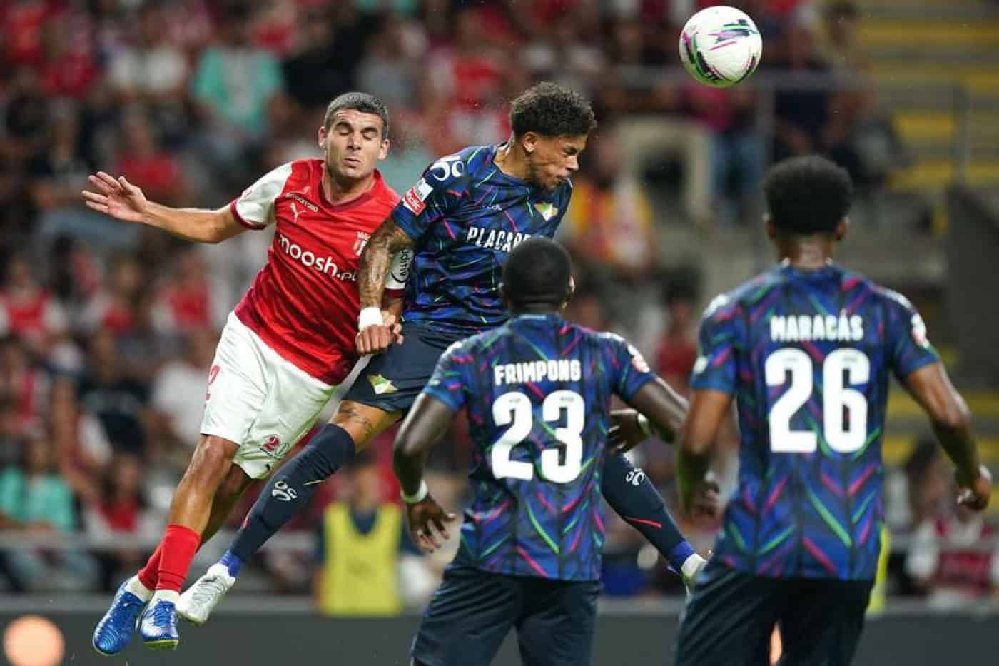 SC Braga vence Moreirense e isola-se no quarto lugar