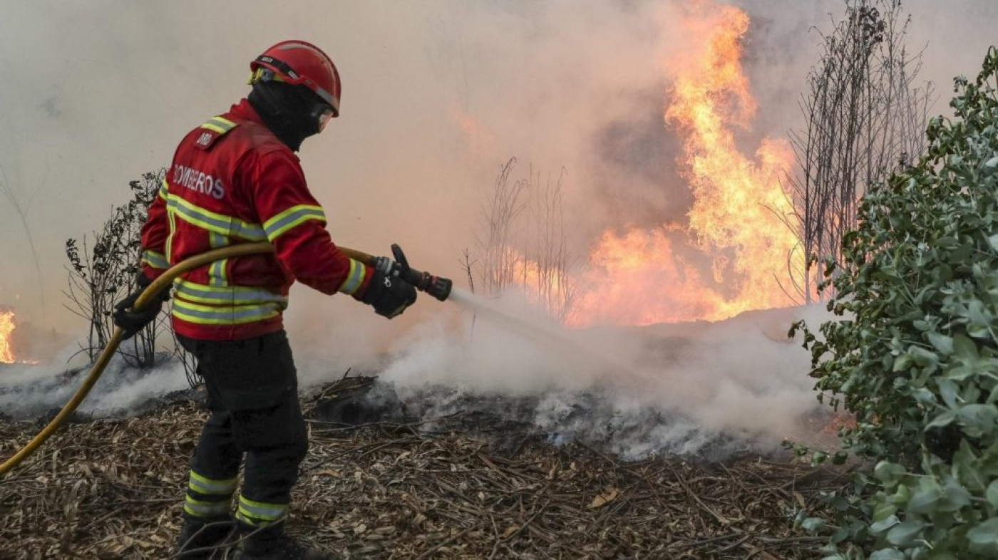 Incêndio em Escudeiros está controlado mas PJ esteve no local por suspeita de "fogo posto"