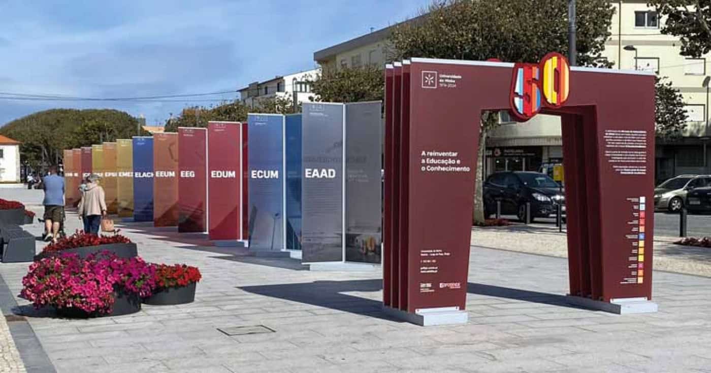 Exposição itinerante dos 50 Anos da UMinho chega ao Município de Esposende  