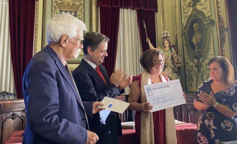 Dora Nunes Gago&nbsp;recebeu o Grande Prémio de Literatura de Viagens Maria Ondina Braga