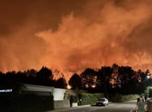 Três fogos ativos em Guimarães