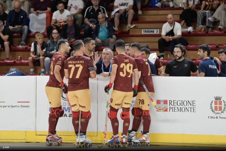 Portugal vence Angola e garante lugar nos 'quartos' no mundial de hóquei&nbsp;