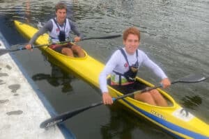 João Sousa e Francisco Batista campeões do Mundo K2 júnior 