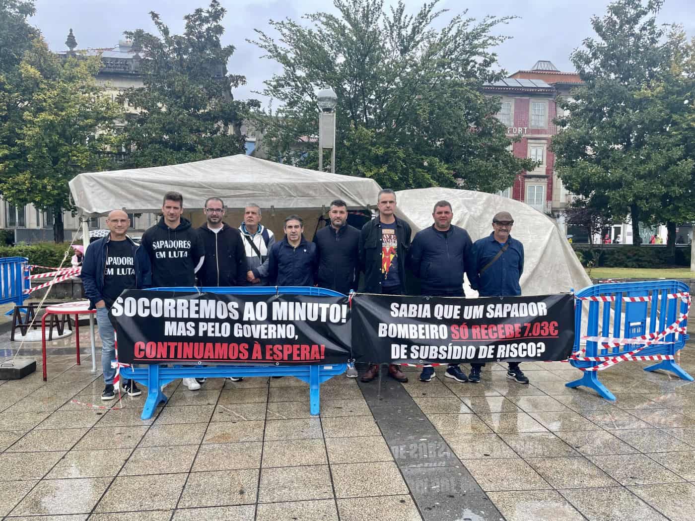 Sapadores de Braga em vigília 24 horas por dia até outubro