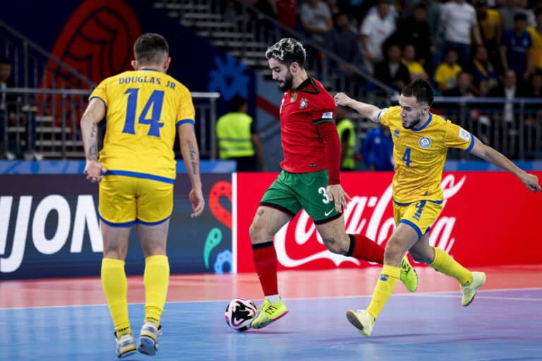 Portugal fora do Mundial2024 de futsal