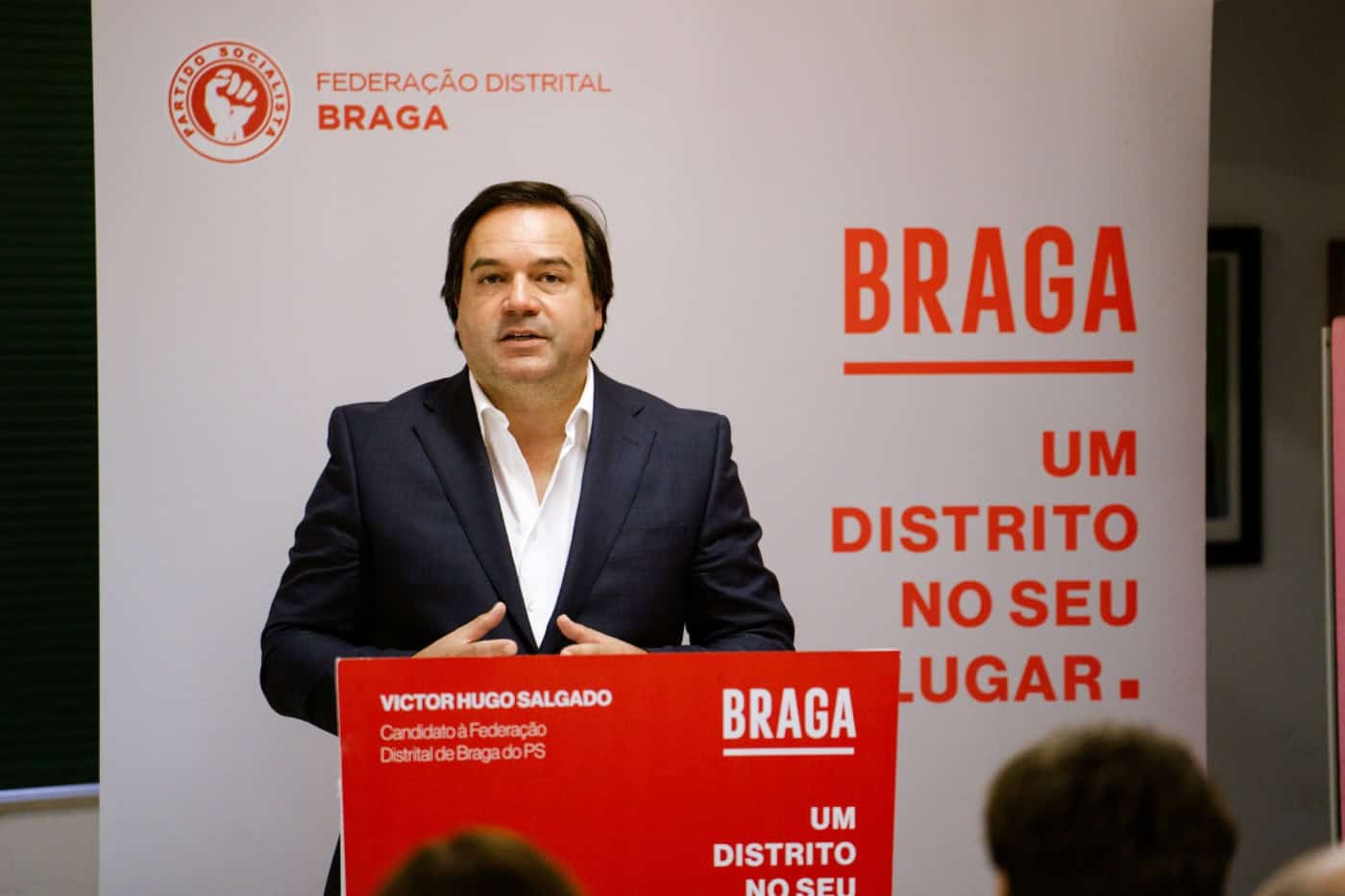 Victor Hugo Salgado promete PS unido e uma federação que respeita as concelhias