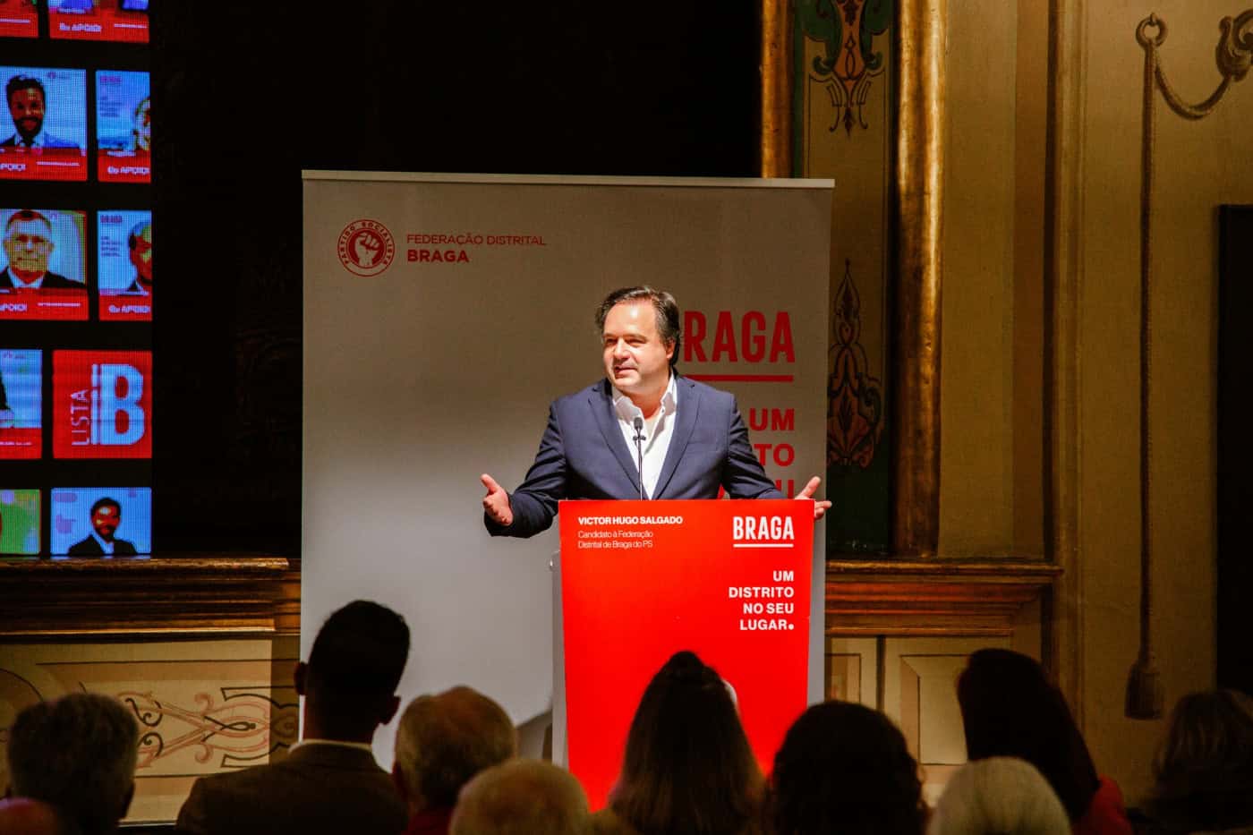 Victor Hugo Salgado é o novo presidente da Federação de Braga do PS