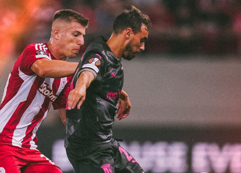 SC Braga perde na Grécia e traz na bagagem primeira derrota na Liga Europa