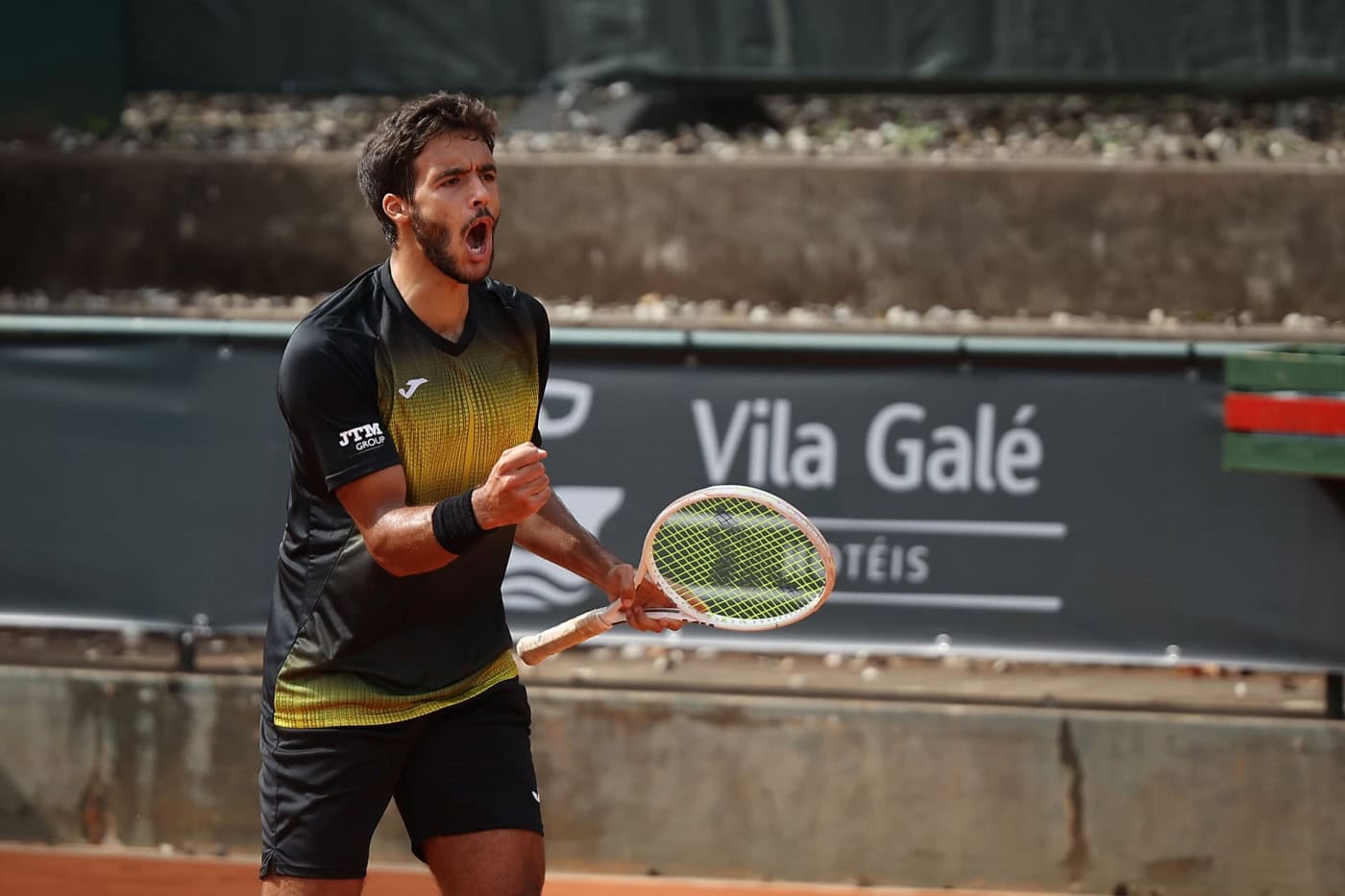 Francisco Cabral na final de pares do Braga Open