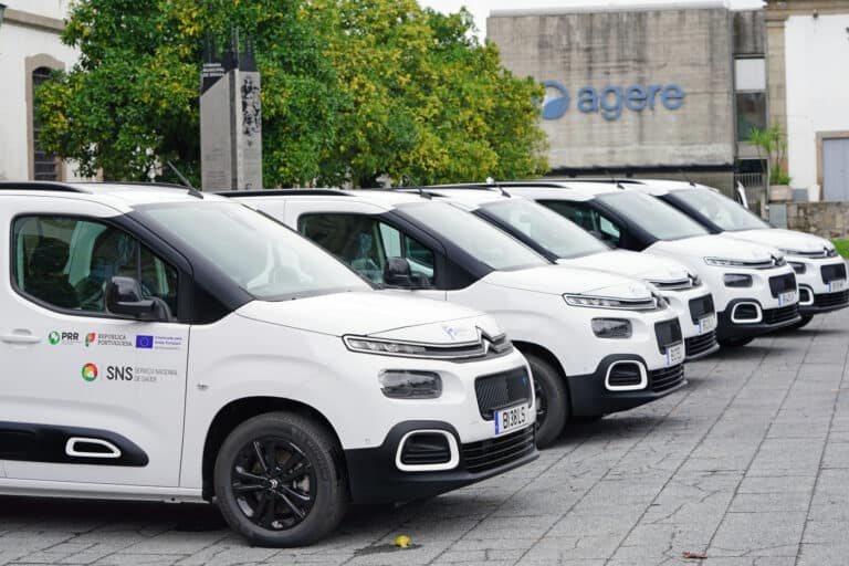 Unidades de Saúde de Braga reforçadas com novas viaturas elétricas