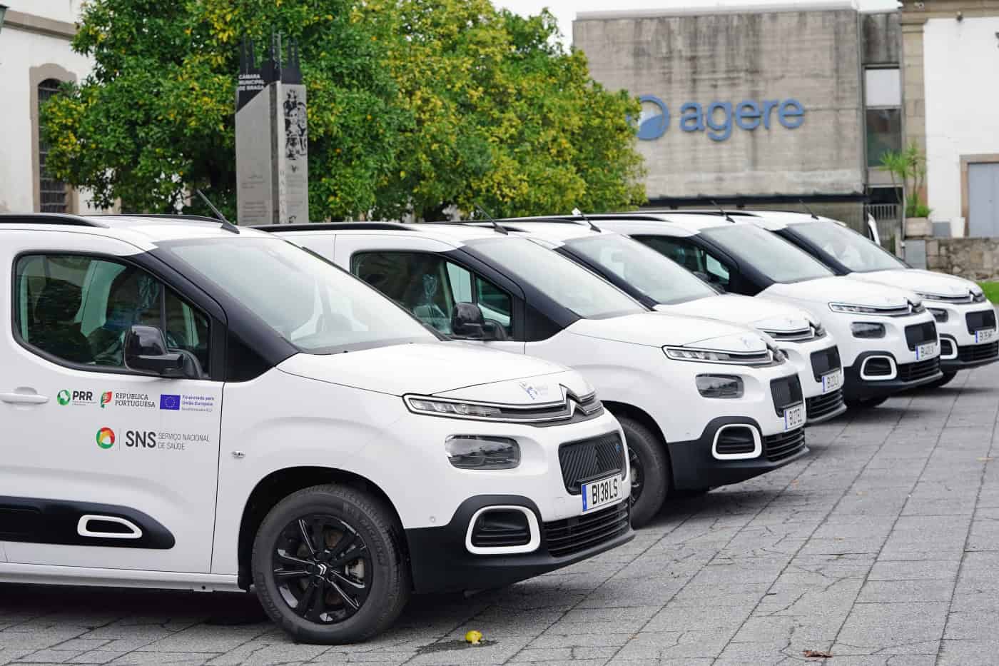 Unidades de Saúde de Braga reforçadas com novas viaturas elétricas