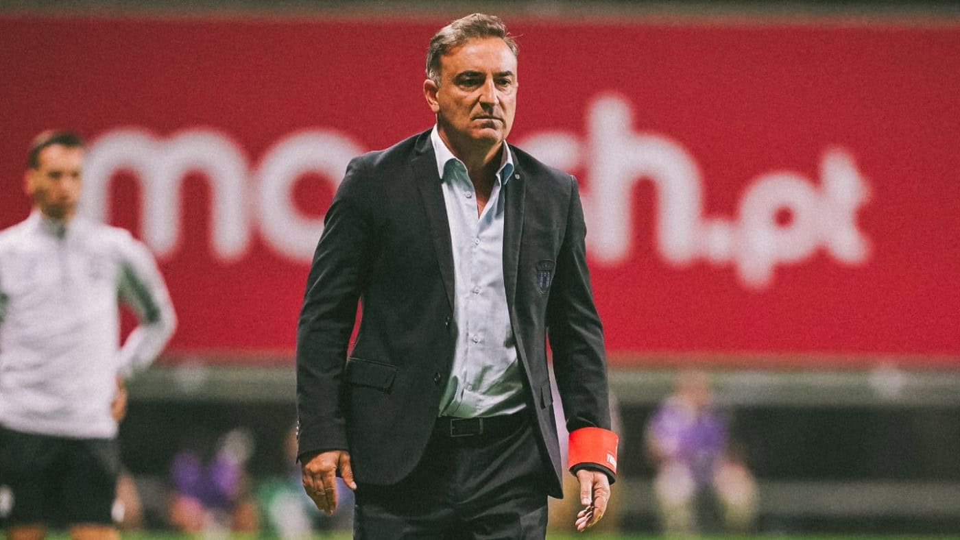 Carvalhal espera um Braga com "atitude competitiva forte" para jogo no Dragão
