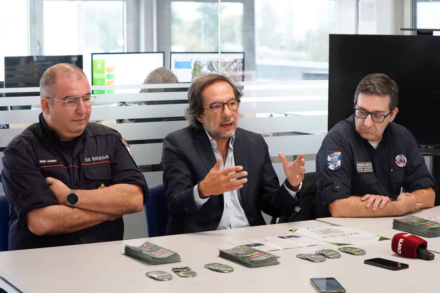 Braga cria 'número verde' para resposta municipal mais rápida da Proteção Civil&nbsp;