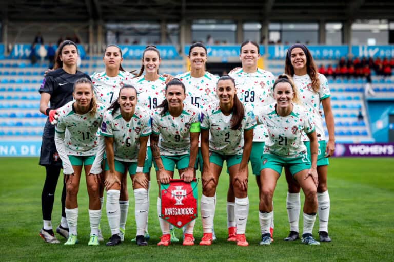 Portugal vence Azerbaijão na qualificação para Euro2025 feminino de futebol