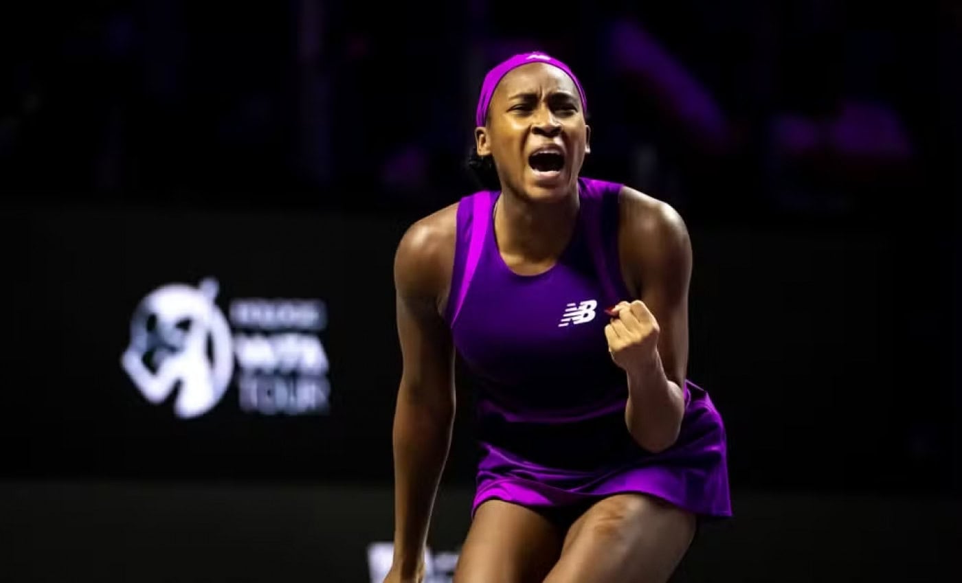 Tenista norte-americana Coco Gauff conquista WTA Finals pela primeira vez