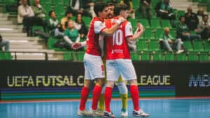 SC Braga entra com o pé direito na Ronda de Elite da Liga dos Campeões de Futsal
