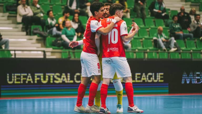 SC Braga entra com o pé direito na&nbsp;Ronda de Elite da Liga dos Campeões de Futsal