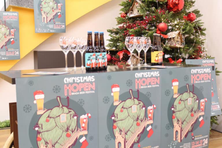 Festival de cerveja HOPEN volta ao Mercado de
Braga para uma edição natalícia
