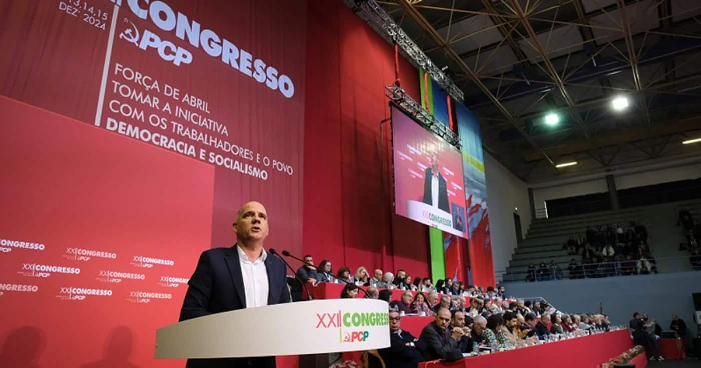 PCP/Congresso: Paulo Raimundo reeleito secretário-geral por unanimidade pelo Comité Central