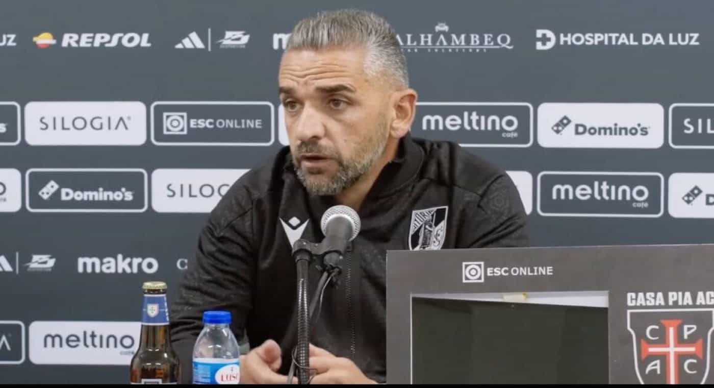 Rui Borges diz que Vitória SC precisa ser organizado e impor o jogo para vencer o Rio Ave