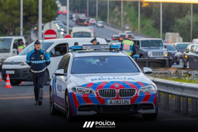 PSP e GNR iniciam hoje operações para combater crime e sinistralidade no Natal e Ano Novo