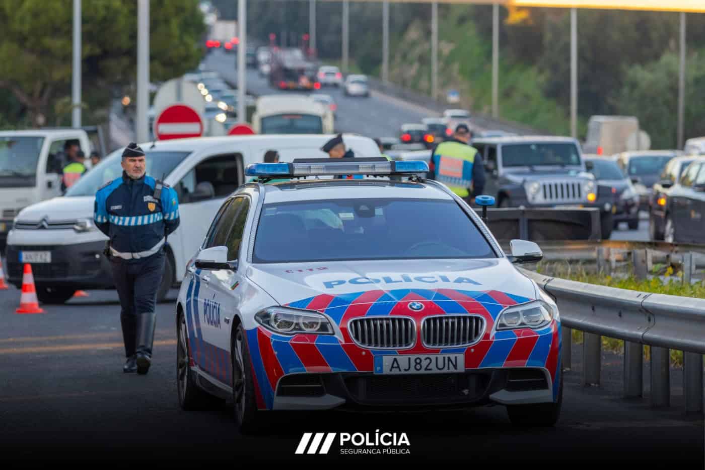 PSP e GNR iniciam hoje operações para combater crime e sinistralidade no Natal e Ano Novo&nbsp;