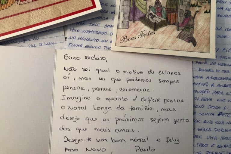 Reclusos do Estabelecimento Prisional de Braga recebem 550 cartas de Natal