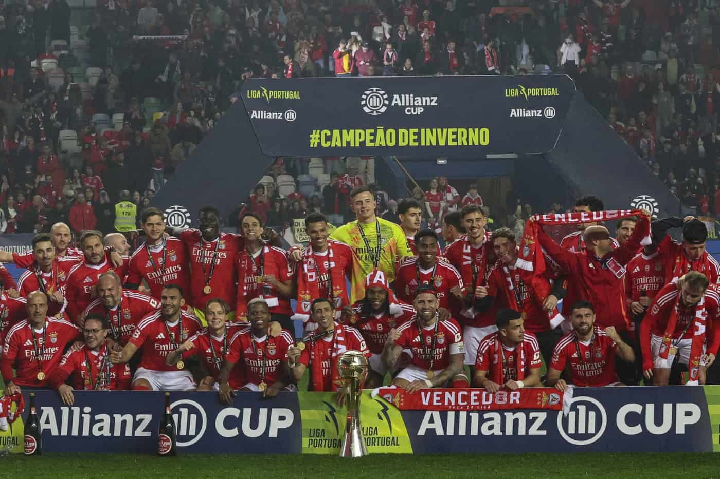 Benfica vence Sporting nos penáltis e conquista Taça da Liga