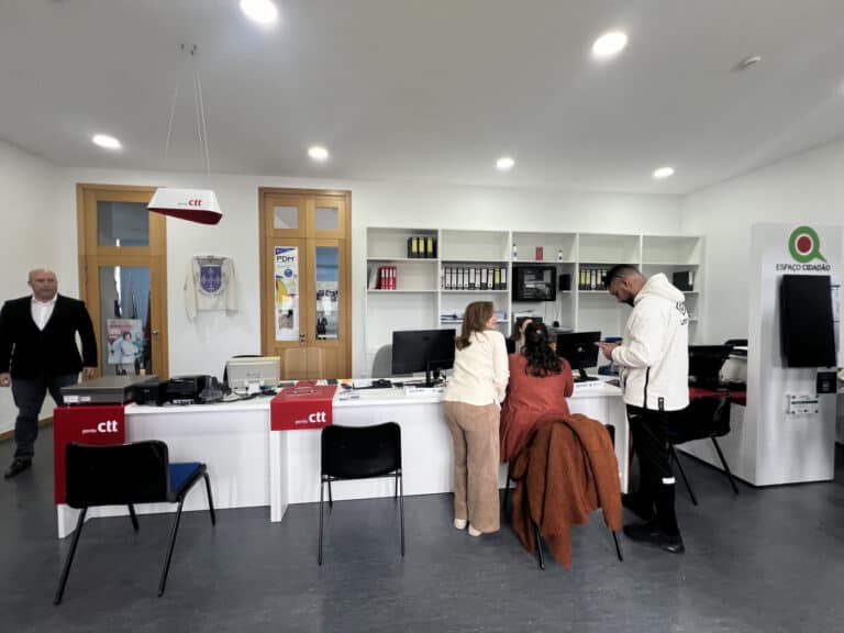 Posto dos CTT no Espaço Cidadão de Adaúfe evita idas à cidade