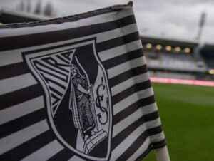 Plantel do Vitória SC com treino à tarde