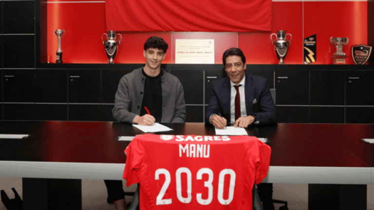 Manu Silva deixa Vitória SC e assina pelo Benfica