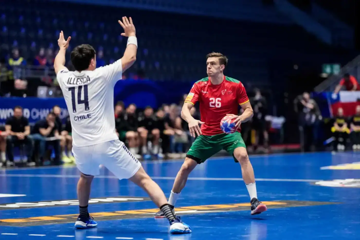 Mundial de Andebol. Portugal vence Chile e vai jogar contra a Alemanha