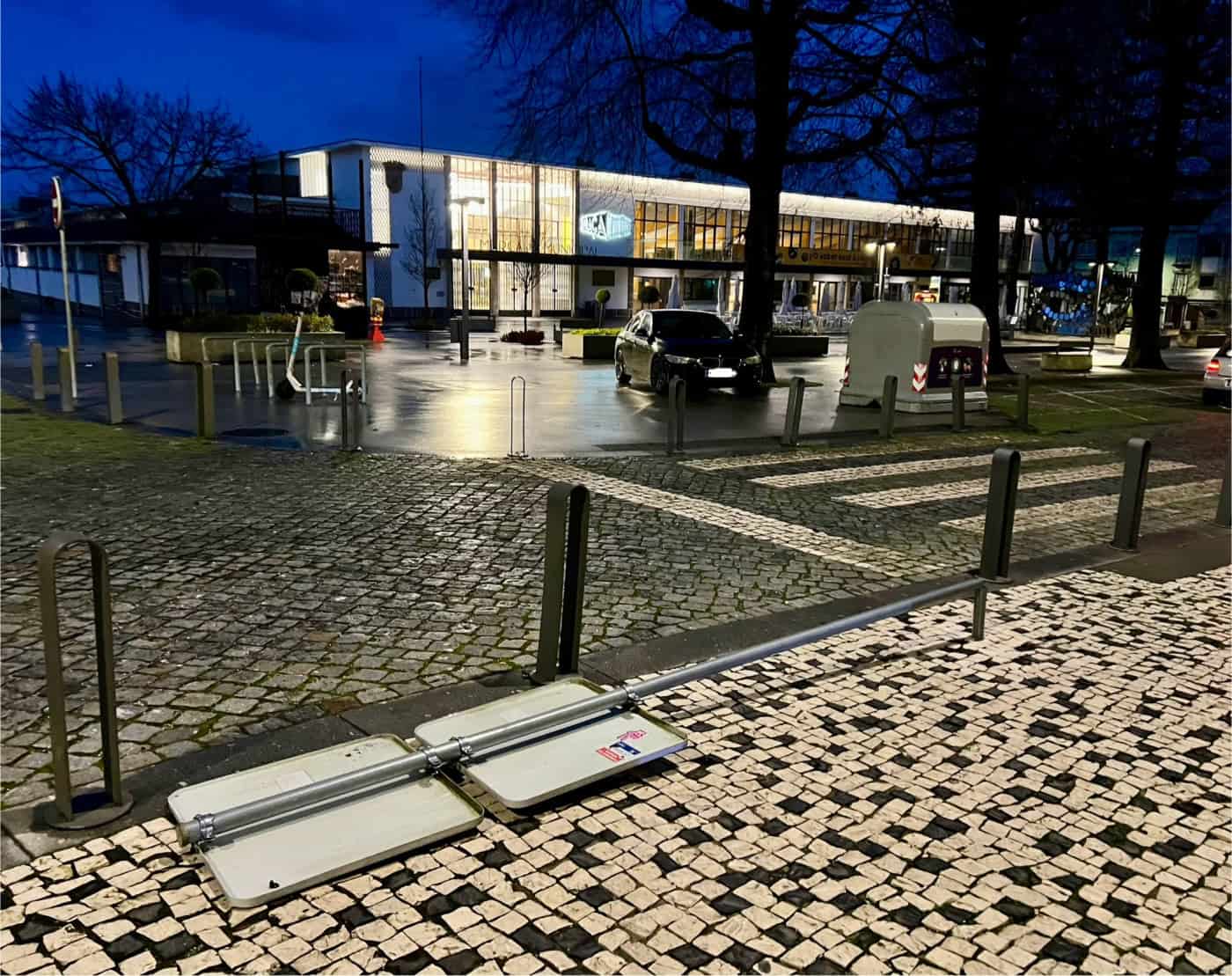 Depressão Hermínia provoca queda de árvores e pequenas derrocadas em Braga