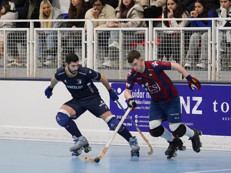 Óquei Clube de Barcelos empata com Barcelona e segue no 1.º lugar do grupo 