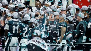 Philadelphia Eagles impedem 'tri' dos Chiefs ao vencerem 59.º Super Bowl&nbsp;