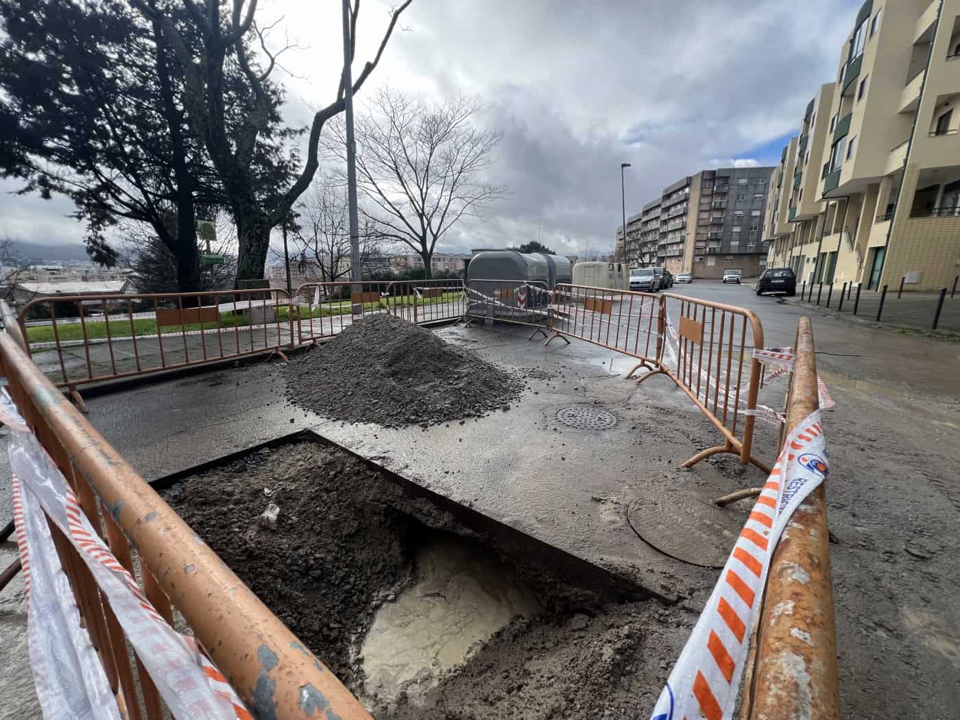 Aluimentos nas Sete Fontes preocupam Junta de S.Victor; CMB nega relação com construção do Supera