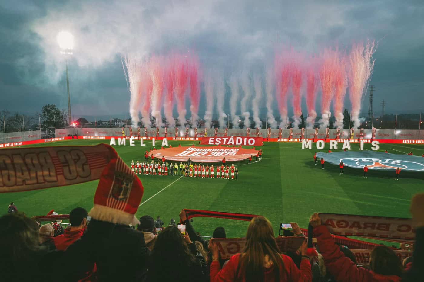 Inaugurado o Estádio Amélia Morais, o "maior desafio da história" do SC Braga