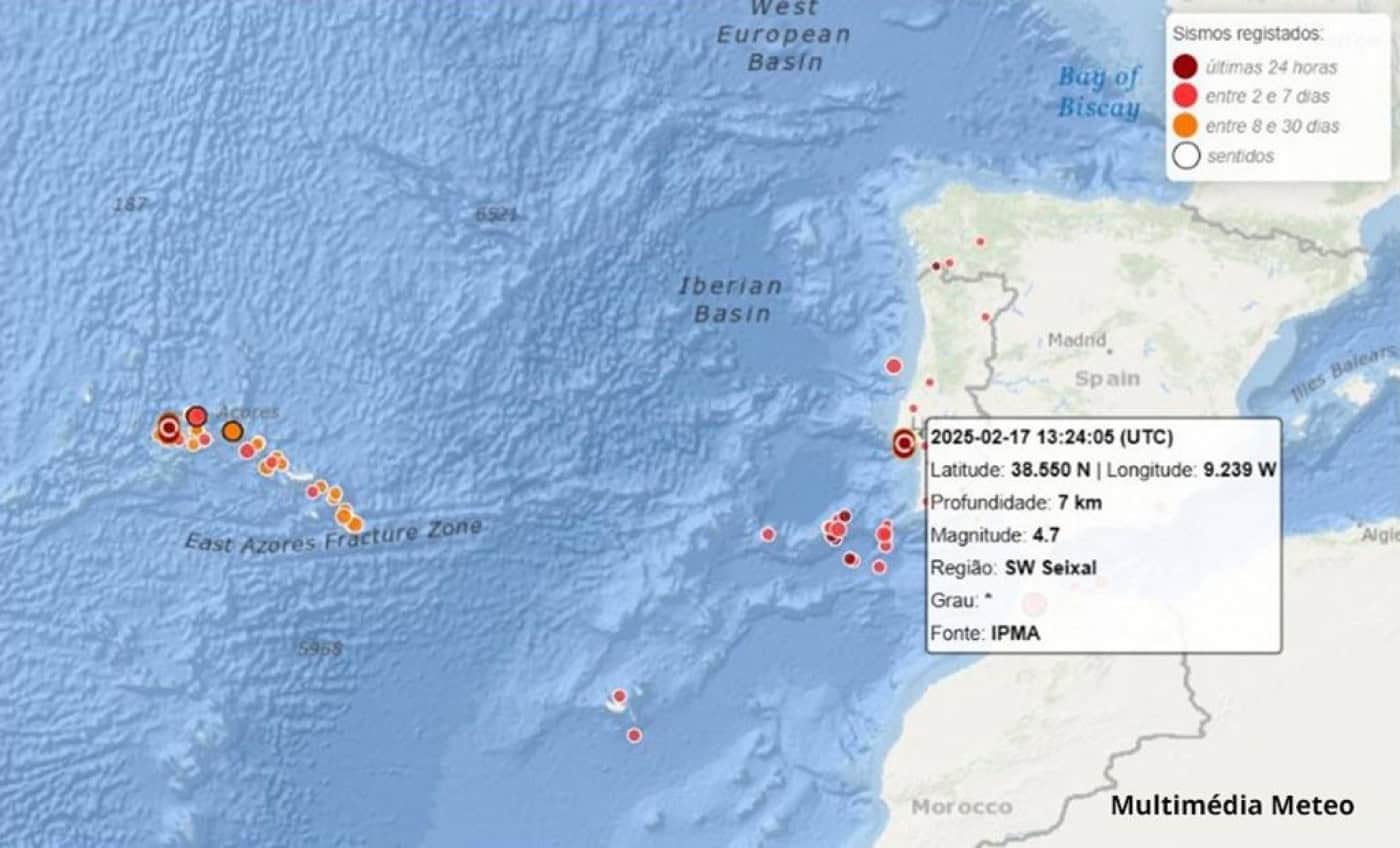 “Este sismo, do ponto de vista da capacidade de afetar as estruturas, foi de baixa magnitude”