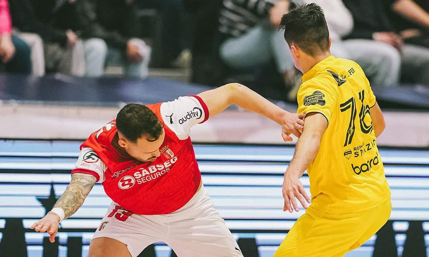 Futsal. SC Braga perde nos pénaltis e não avança para as meias-finais da Taça da Liga