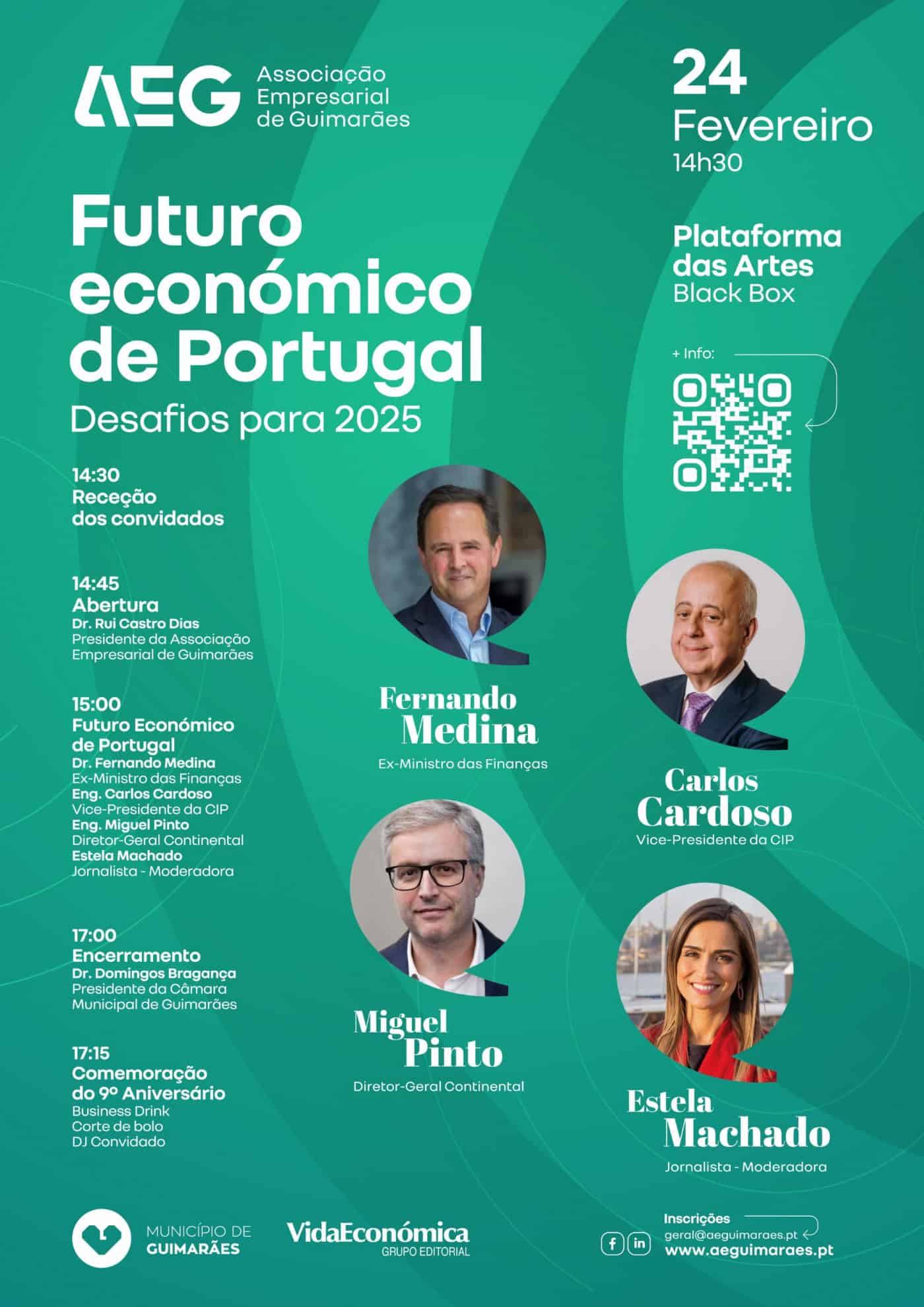 AEGuimarães junta especialistas para debater Futuro Económico de Portugal