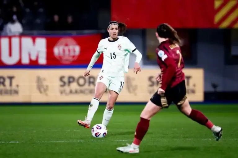 Portugal vence Bélgica na segunda jornada da Liga das Nações feminina&nbsp;