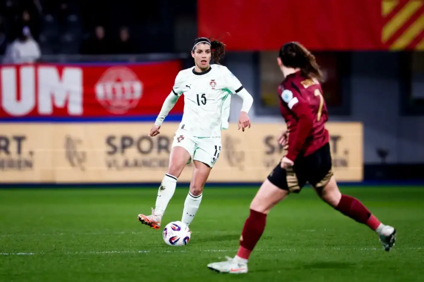 Portugal vence Bélgica na segunda jornada da Liga das Nações feminina