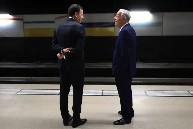 Marcelo e Montenegro reuniram esta terça-feira em Belém